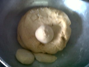 The dough kneaded well 